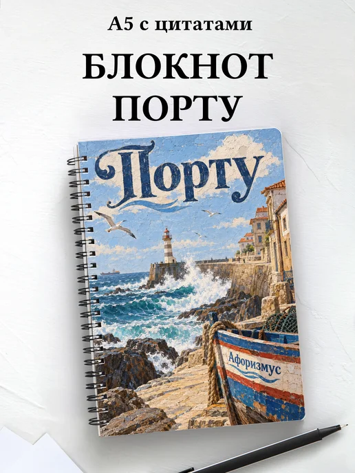 Блокнот Порту с мотивирующими цитатами