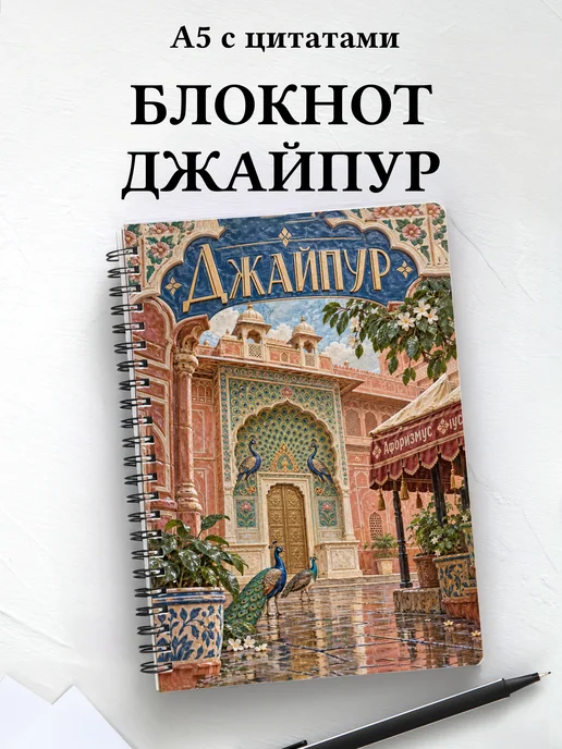 Блокнот Джайпур с мотивирующими цитатами