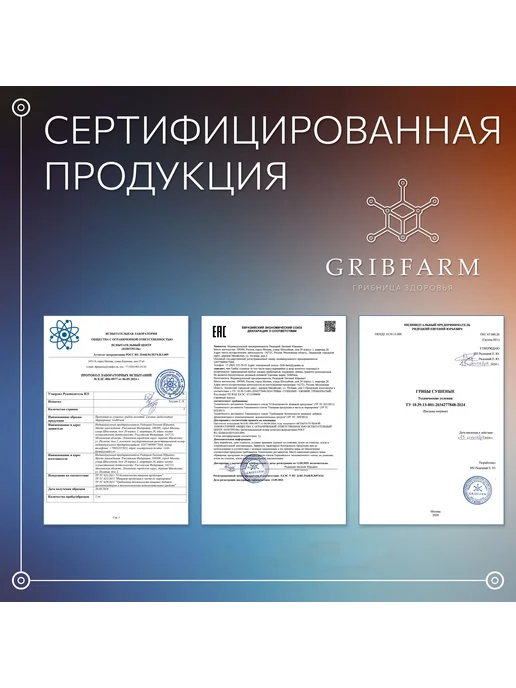GribFarm Грибы сушеные Рейши 50г. 1шт., 100 г, 1 шт, фото 4