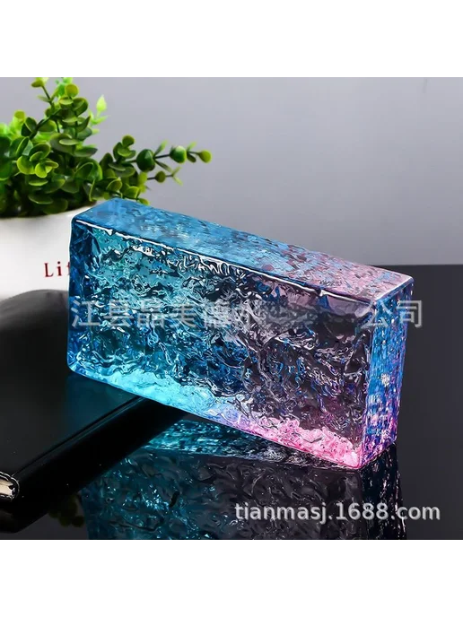 Стеклоблок стеклянный для стен 5×10×20 см, 5x10