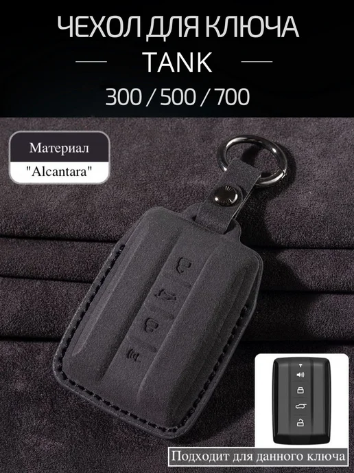 Чехол для ключа TANK 300 500 700 с дополнительным ремешком, вариант