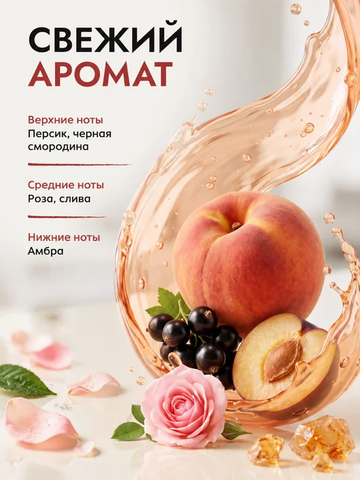 Средство для мытья посуды и овощей, 500 мл, аромат персика, 500 мл, фото 2