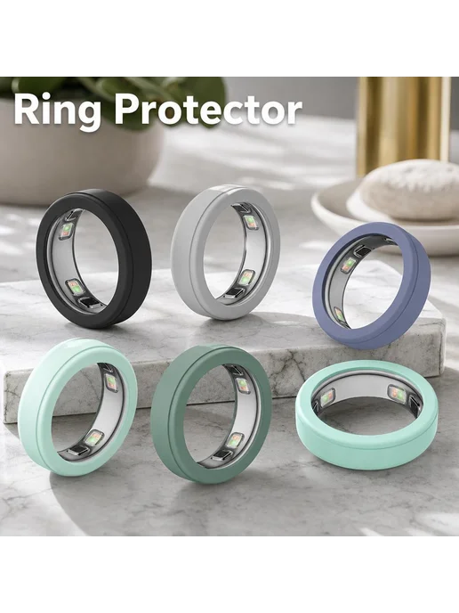 Чехол для Oura Ring 5, тонкий силикон, вариант, фото 4