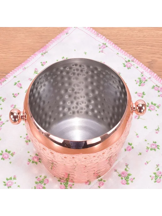 Ведерко для льда 1 л, диаметр 8,8 см, 1 л, фото 5