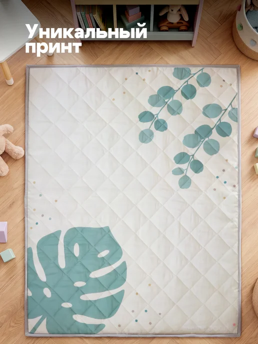 mamagoods Коврик детский для ползания тканевый, вариант, фото 2