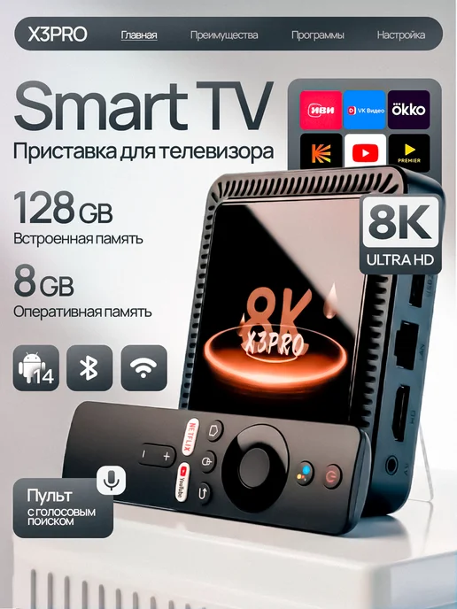 Смарт ТВ приставка, вариант