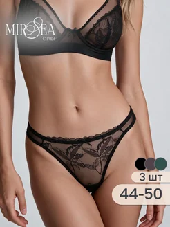Трусы кружевные слипы набор 3 шт Valmorel Mirsea Charm
