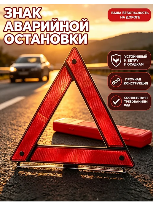 Знак аварийной остановки, вариант