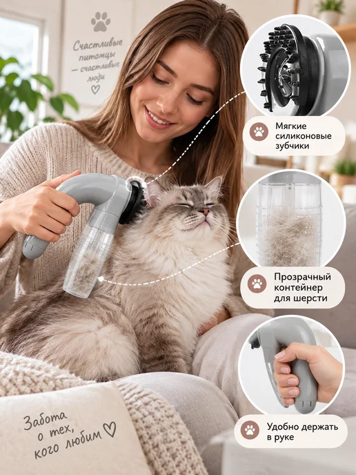 Xiaomi Машинка для стрижки собак и кошек, серый, фото 2