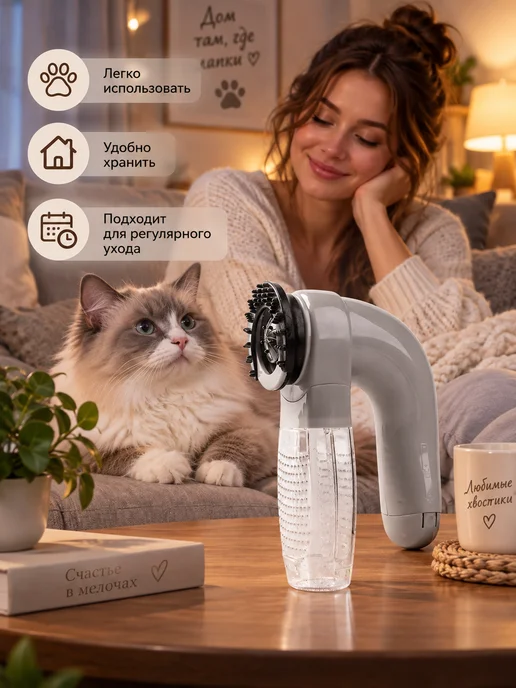 Xiaomi Машинка для стрижки собак и кошек, серый, фото 7