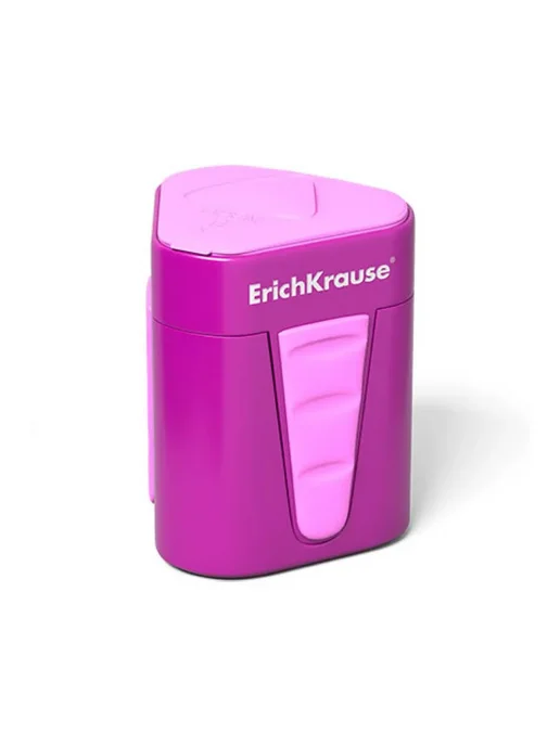 ERICH KRAUSE Точилка 1 отв. "3-Touch" с контейнером, ассорти, Erich, вариант, фото 2