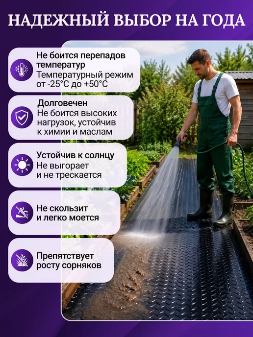 Садовые дорожки Садовая дорожка в рулоне между грядками 30х100, 30x600, фото 2