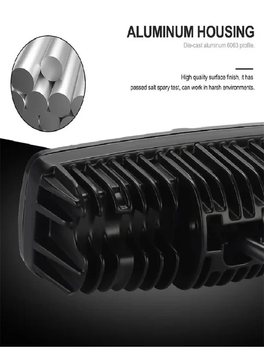 Мини LED-фара белый противотуманный свет для авто, белый, фото 6