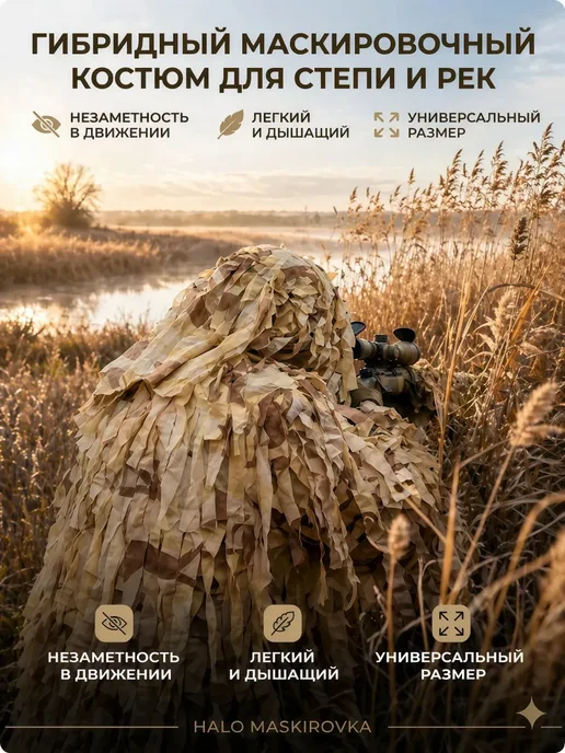 Маскировка для охоты, вариант