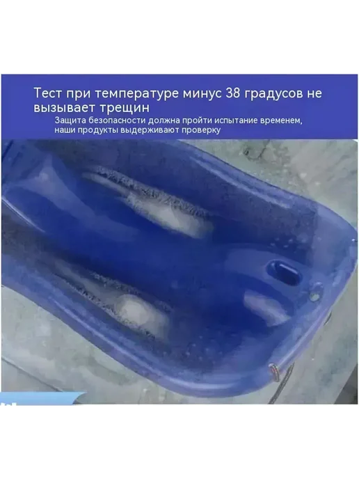 Санки с зимние, синий, фото 7