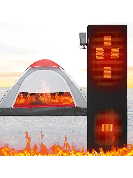 USB грелка для палатки, 3 уровня тепла, быстро нагревается (, вариант, фото 2