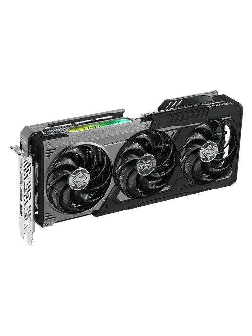 ASRock Видеокарта RX 9070 GRE Steel Legend OC 12Гб (RX9070GRE SLD 1…, 12 ГБ, фото 2
