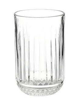 Стакан для воды Этюд, стекло, 7.7х12.7 см, рокс Порядок. Цвет прозрачный. Вид 4.