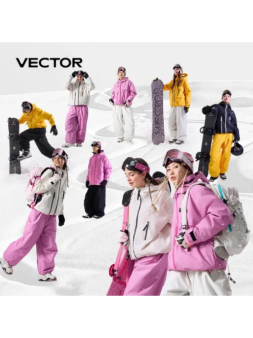 Vector хлопковая лыжная куртка 3л, 3 л, фото 7