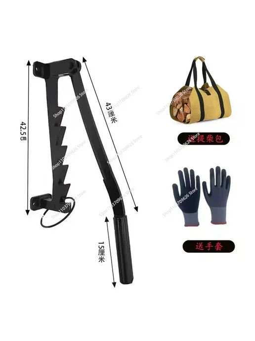 Нет бренда Настенный дровокол A086 Type B All-in-one, черный, фото 2