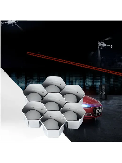 Нет бренда Колпаки для колесных дисков Hyundai Tucson 2015 2016 2017 20, серый, фото 7