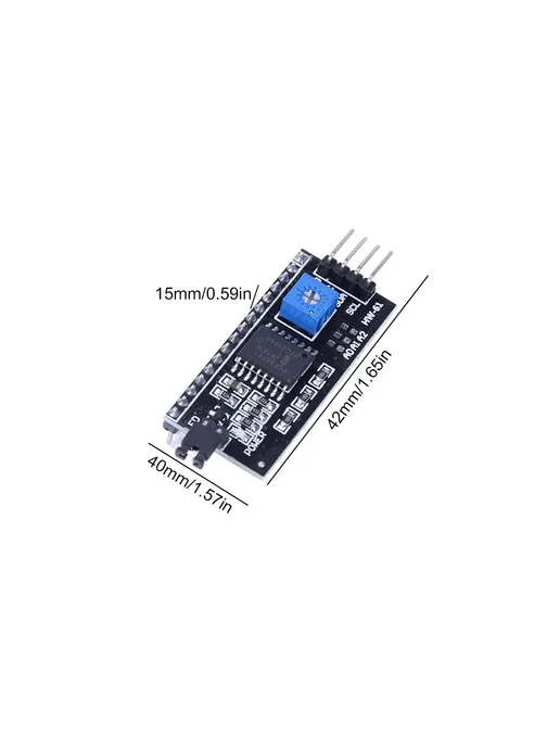 ATUOTIN Модуль-адаптер LCD1602 2004 IIC для Arduino, вариант, фото 6