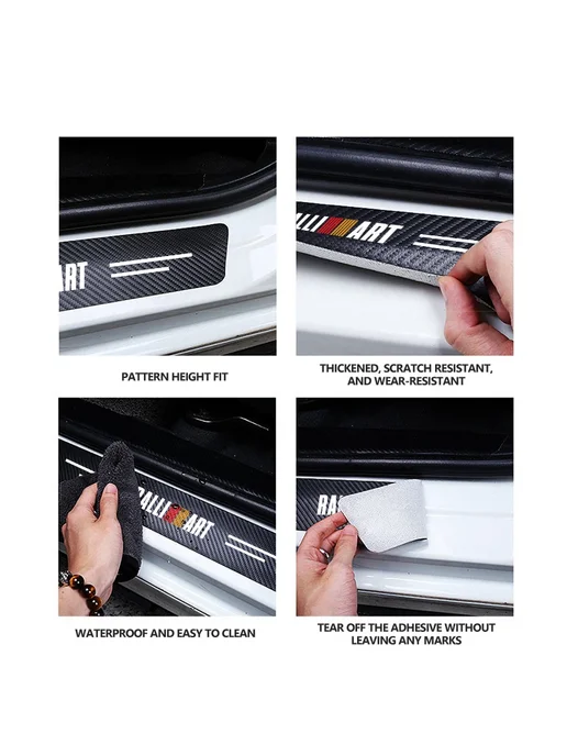 Накладка на порог двери автомобиля, 4шт, MIT-610-door, 4 шт, фото 4
