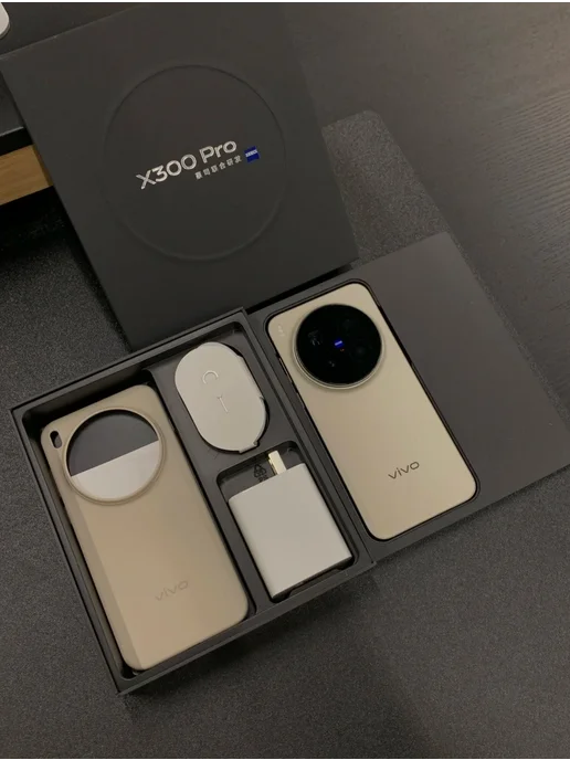 Смартфон vivo X300 Pro 12/256 ГБ, бежевый, фото 5