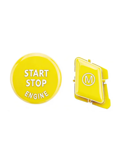 angelguoguo Кнопка Start Stop Engine Red для BMW E90 E92 E93 M3, красный, фото 4