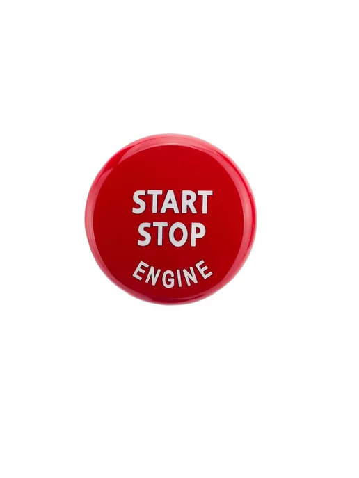 angelguoguo Кнопка Start Stop Engine Red для BMW E90 E92 E93 M3, красный, фото 6