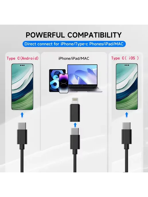 JCWHCAM Эндоскопическая Камера HD 960P для iOS Android Soft, вариант, фото 2