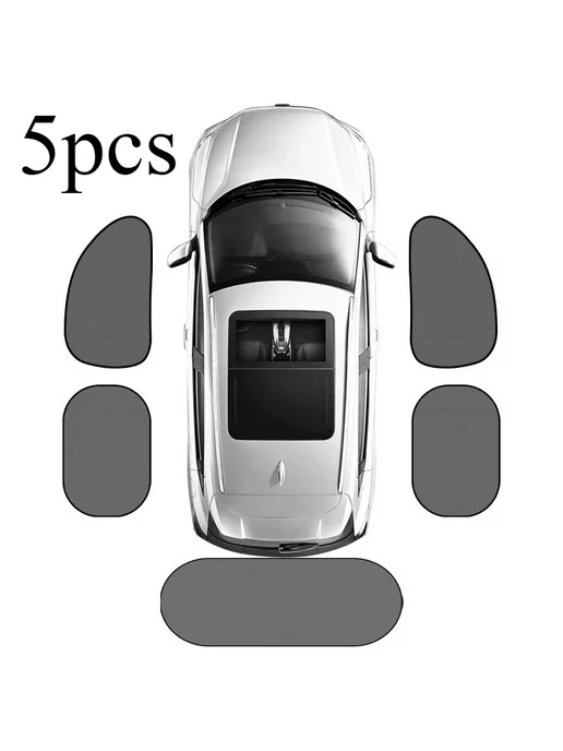 Нет бренда Солнцезащитный козырек в авто, 5 шт, черный, 5 шт, фото 2