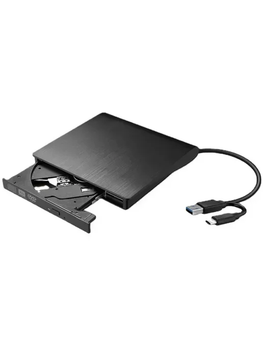 PXSW Портативный внешний DVD-привод USB 3.0, вариант, фото 2
