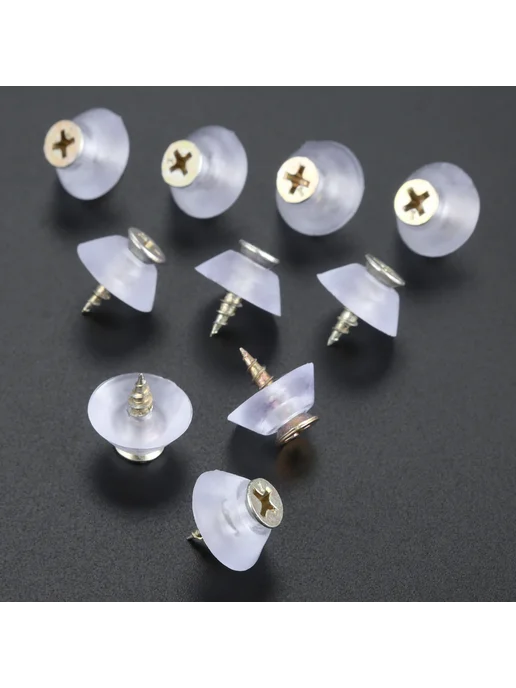 Нет бренда Прозрачные колпачки на ножки стульев 15mm, 10 шт, 10 шт, фото 7