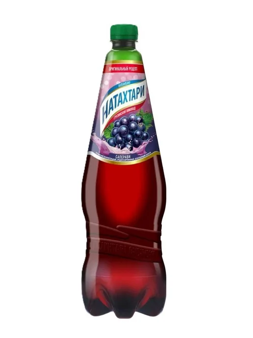 НАТАХТАРИ Напиток Саперави газированный, 1 л, 9 шт, 1 л, 9 шт, фото 2