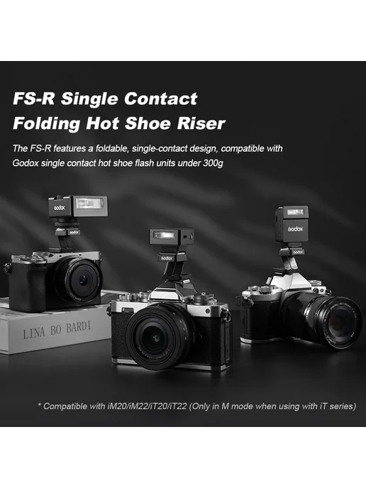 Godox TR TTL Hot Shoe Riser, TR-F, вариант, фото 5