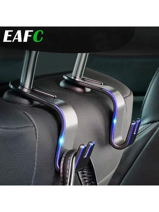EAFC Вешалка для сумок и сумок, гибкая, автомобильные крючки для, вариант