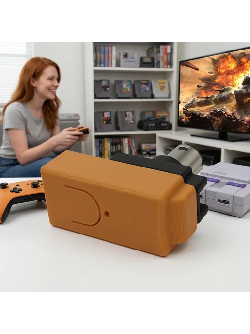 Беспроводной приёмник WaveBird для GameCube, адаптер черный, вариант, фото 2