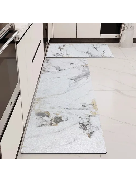 facaishu Ретро кухонный коврик Viviح Ora Kır Зеленый, 1pc 50x80cm, DD, серый, фото 3