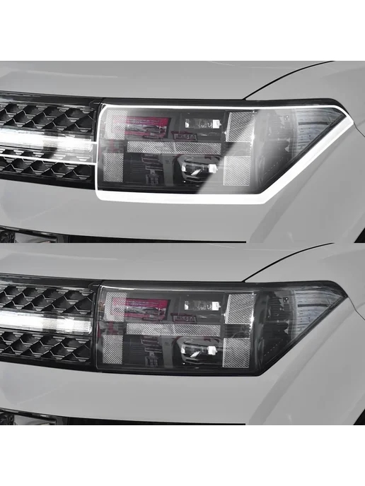 Нет бренда Защитная пленка для фар автомобиля Hyundai Santa Fe 2024-202, вариант, фото 4
