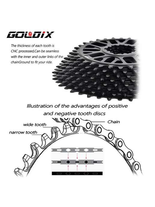 GOLDIX звезда-шатун 32T, алюминий, For MTB GXP 34t, вариант, фото 3