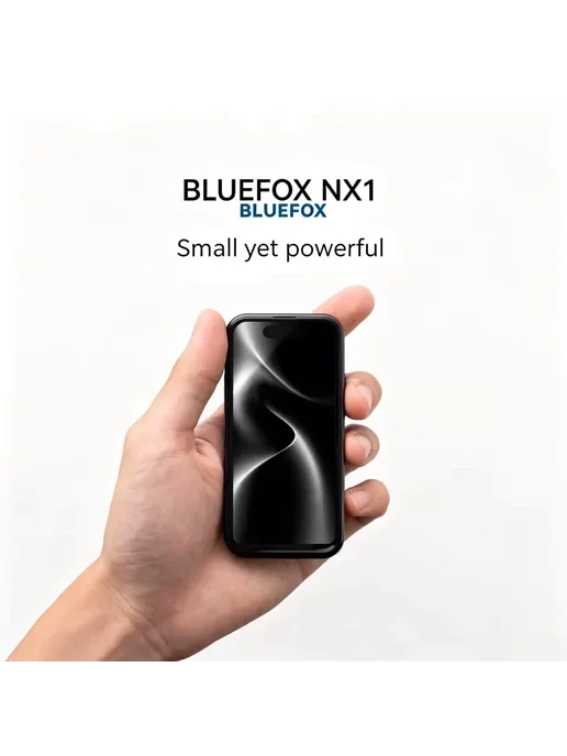 Смартфон BlueFox Nx1 4/64 ГБ, черный, фото 2