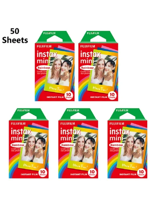 FUJIFILM Instax Mini Rainbow, 50 листов, вариант