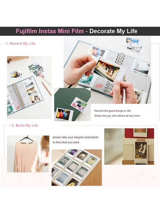 FUJIFILM Instax Mini Rainbow, 50 листов, вариант, фото 5