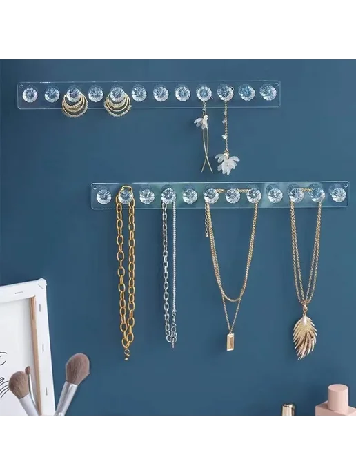 Акриловый держатель для украшений, 34см, 12 hook holders, вариант, фото 2
