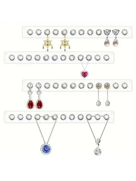 Акриловый держатель для украшений, 34см, 12 hook holders, вариант, фото 7