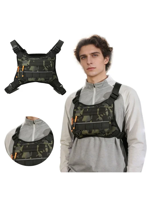 Outdoor жилет с карманом, влагозащитный, для походов, вариант, фото 3