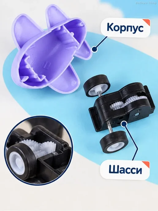 Набор игрушечных самолётов на колёсах, 8 шт, 8 шт, фото 5