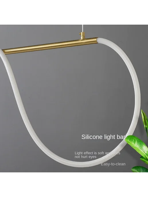 MZISOSOD Люстра Neutral light 4000K black round 60 cm, черный, фото 5