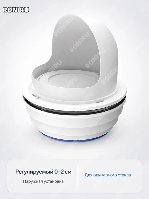 Алюминиевый воздуховод 180 мм 2 м с хомутами, 2 м, фото 5